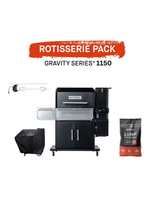 Masterbuilt Gravity 1150 BBQ with Rotisserie Pack