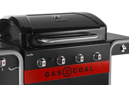 Char-Broil Gas2Coal 2.0 440 Euroflex 4 Burner Hybrid Gas BBQ (140926)