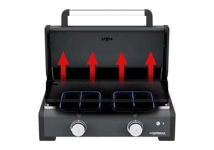 Campingaz Sigma 2 Gas Plancha Griddle with Hood