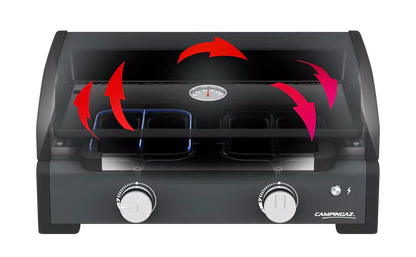 Campingaz Sigma 2 Gas Plancha Griddle with Hood