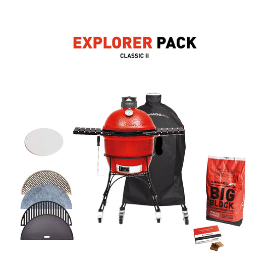 Kamado Joe Classic II with Explorer Pack