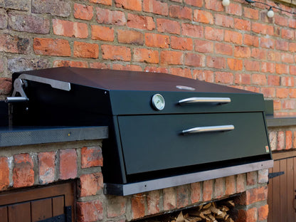Flamery Large Asado BBQ with Split Grill and Firebox