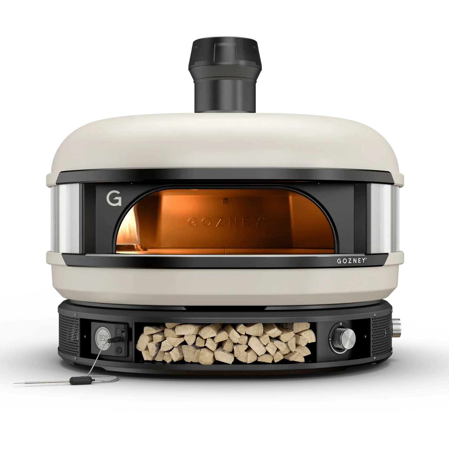 Gozney Dome Multi-Fuel Outdoor Pizza Oven in Bone Colour