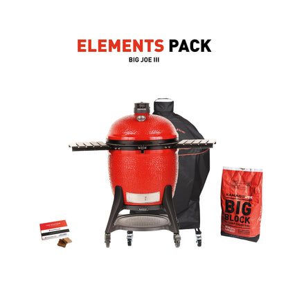 Kamado Joe Big Joe III BBQ with Elements Pack