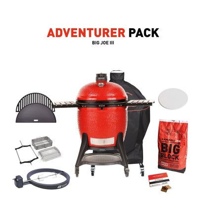 Kamado Joe Big Joe III with Adventurer Pack